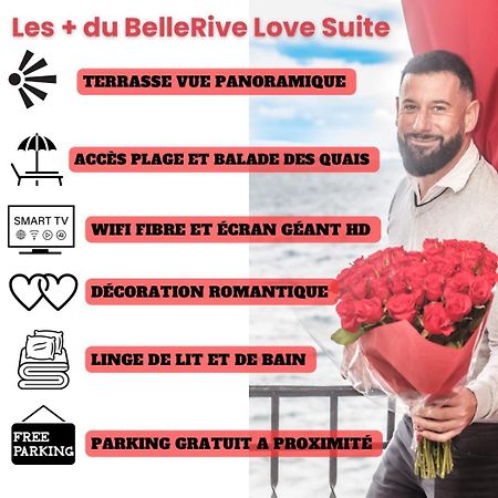 Bellerive Love Suite Magnifique Vue Lac Publier Exteriör bild