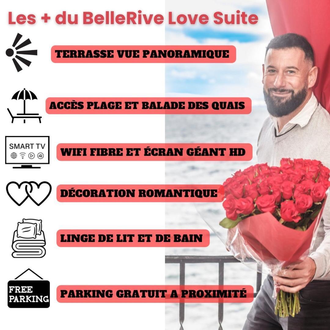 Bellerive Love Suite Magnifique Vue Lac Publier Exteriör bild